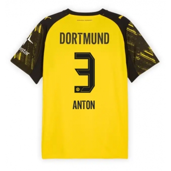 Billige Fotballdrakt Borussia Dortmund Waldemar Anton #3 Replika Hjemmedrakt 2025-26 Kortermet